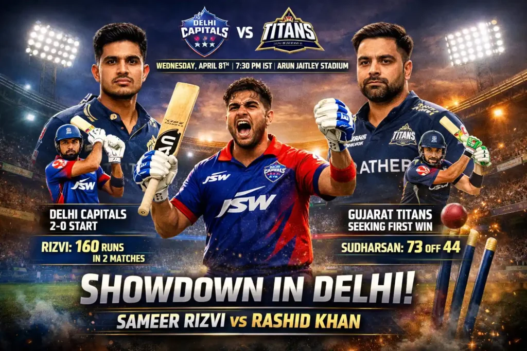 Delhi Capitals vs Gujarat Titans